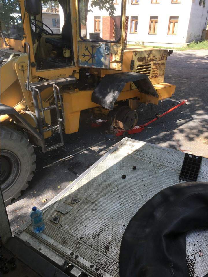 naprawa opon w maszynach rolniczych