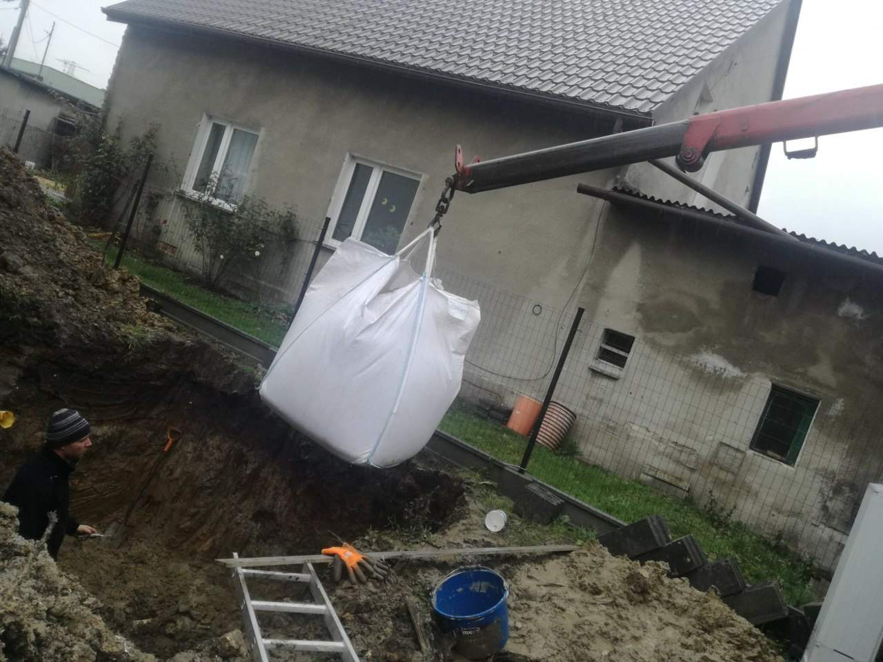 usługi koparko-ładowarką, Spec-Kop Przyłącza Wod-Kan, Tychy