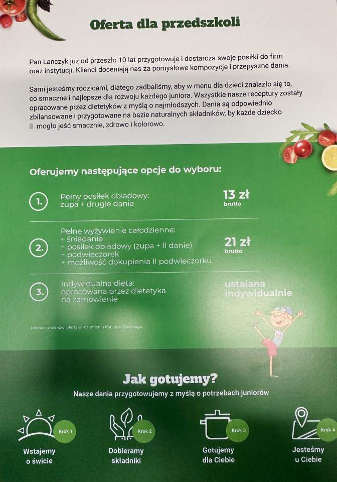 oferta dla przedszkoli