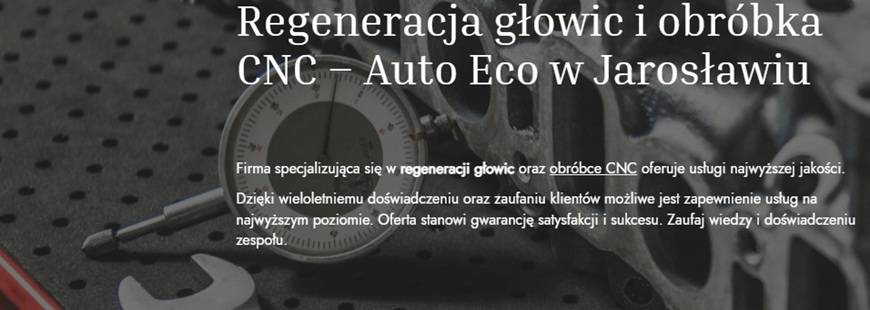 Auto-Eco Regeneracja Głowic Samochodowych