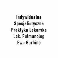 Indywidualna Specjalistyczna Praktyka Lekarska Lek. Pulmonolog Ewa Garbino - Pulmonolodzy