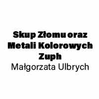 Małgorzata Ulbrych Skup złomu oraz metali kolorowych ZUPH - Złom i surowce wtórne