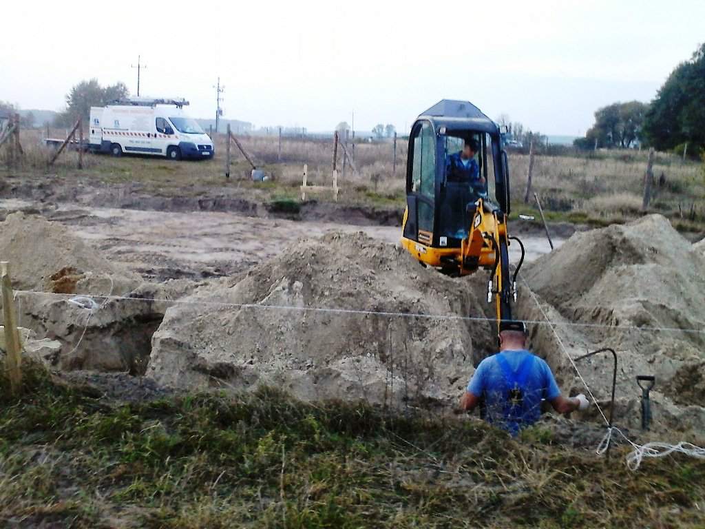 Kopanie fundamentów