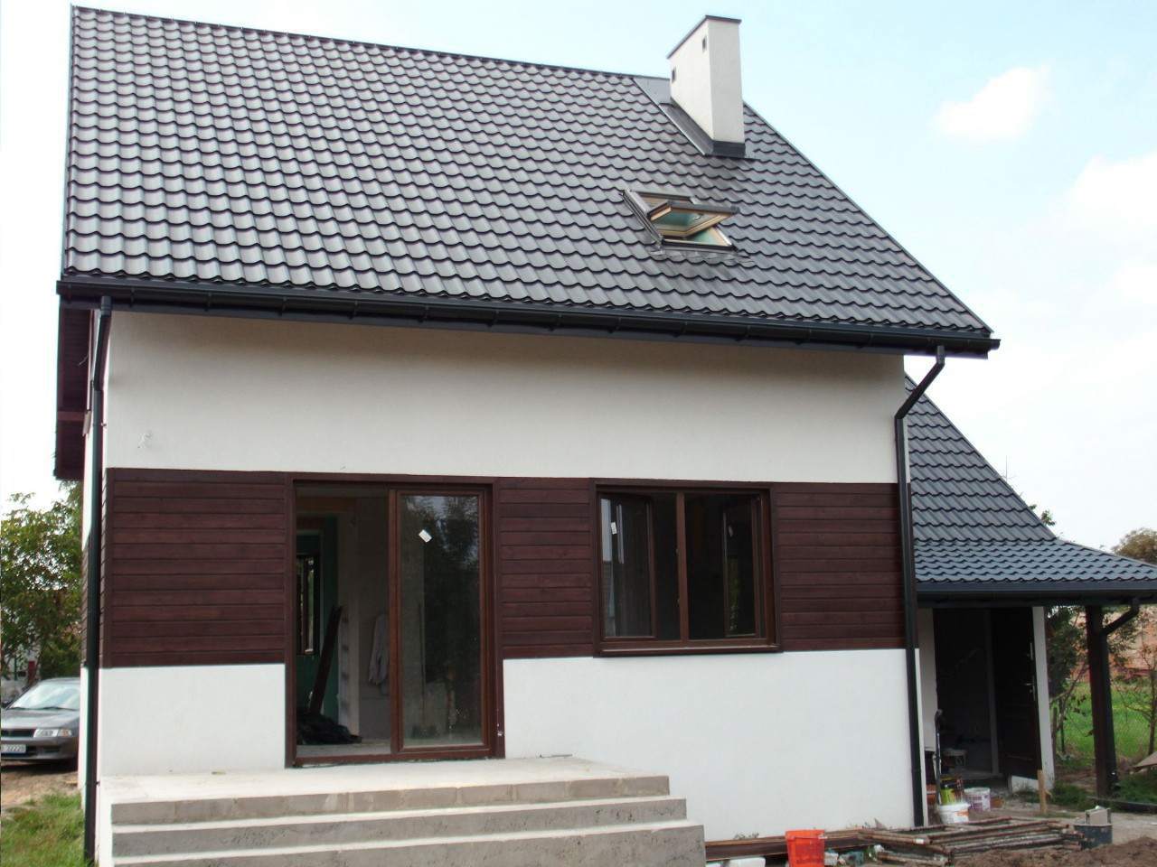 dom mieszkalny szkieletowy