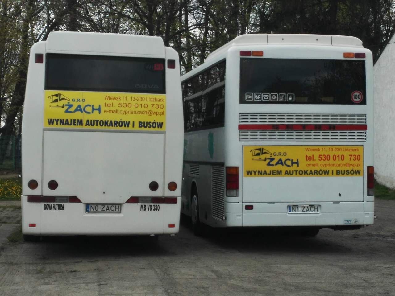 przewozy okazjonalne osób autokarami