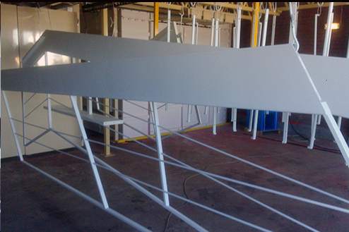 malowanie proszkowe konstrukcji