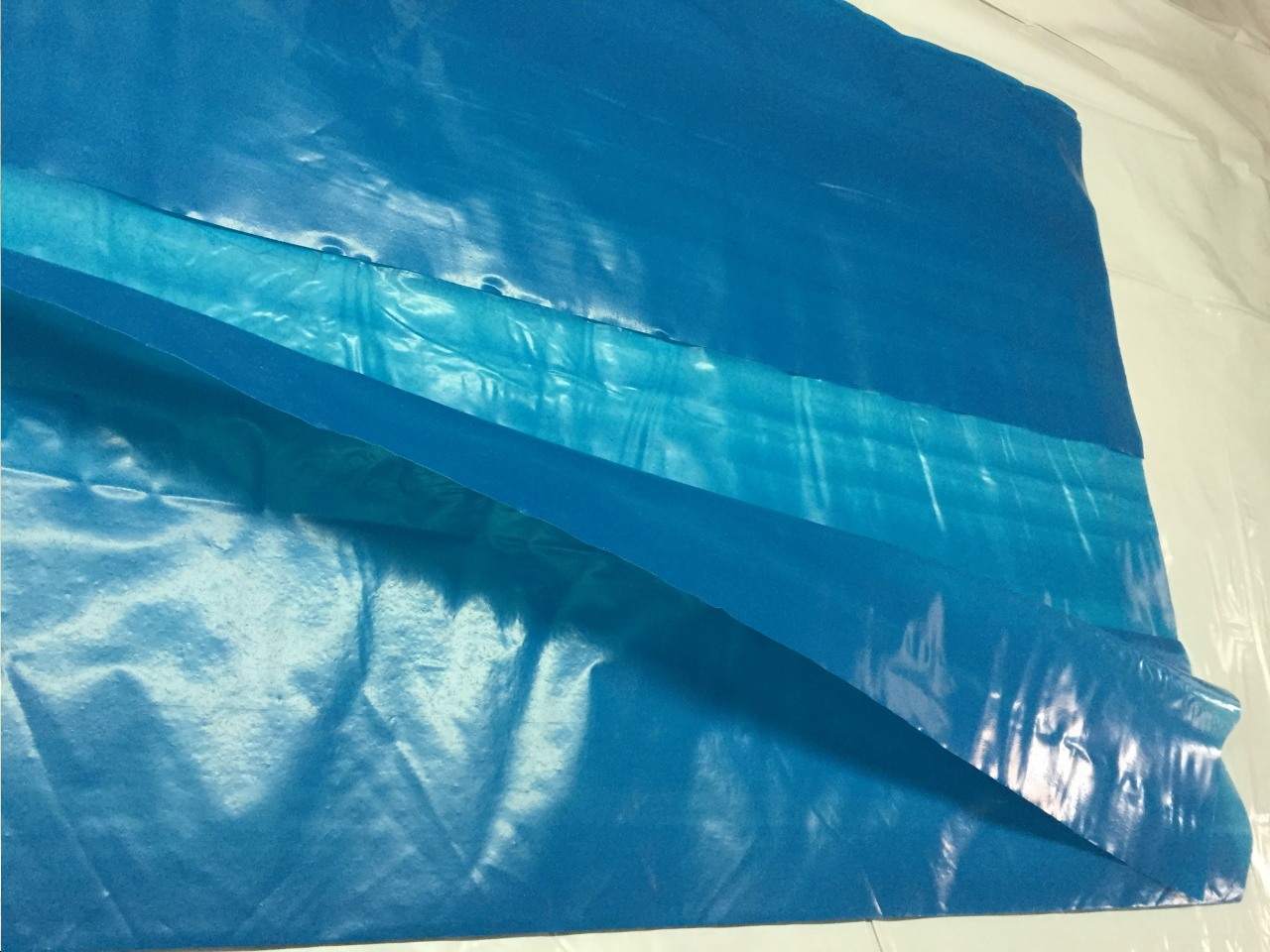 płachta foliowa niebieska