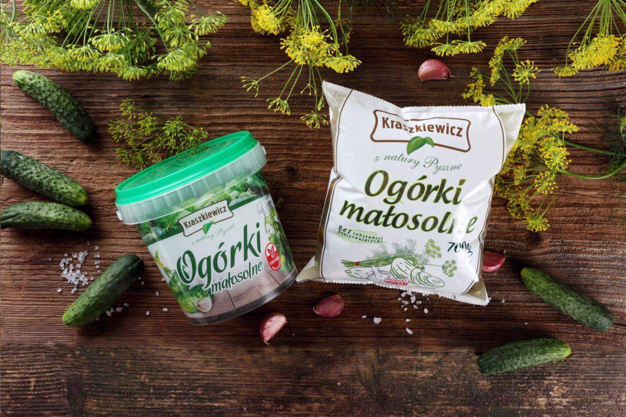 ogórki małosolne