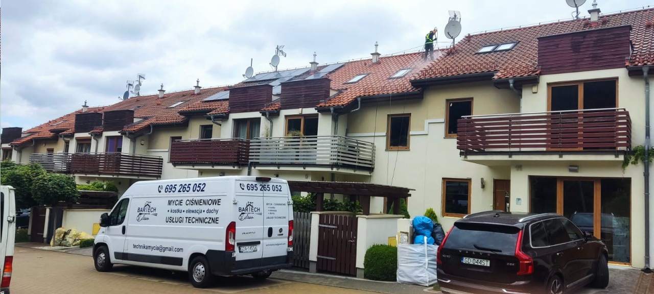 mycie ciśnieniowe kostki brukowej