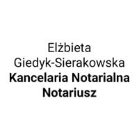 Elżbieta Giedyk-Sierakowska Kancelaria Notarialna Notariusz - Notariusze