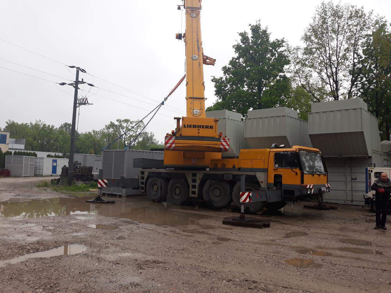 Usługi Dźwigowe i Przewóz Towarów, dźwigi i żurawie