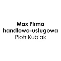 Max Firma handlowo-usługowa Piotr Kubiak - Wykopy i roboty fundamentowe