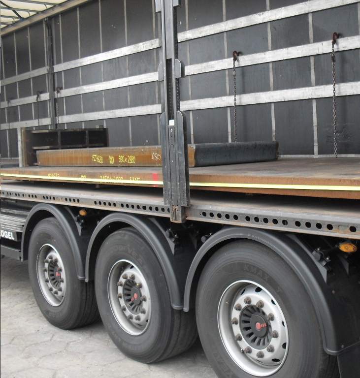 transport samochodowy stali