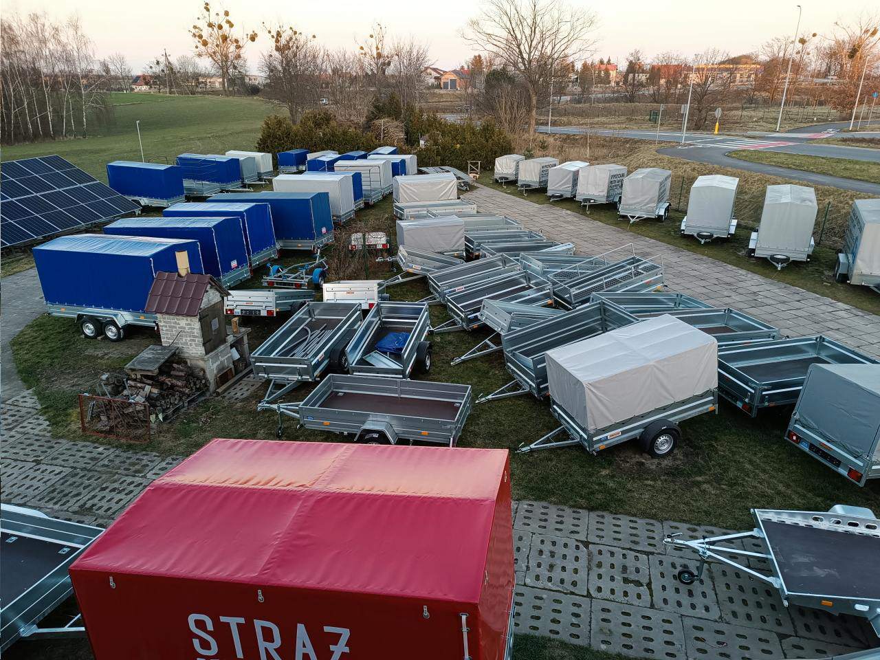 sprzedaż, wypożyczalnia przyczep