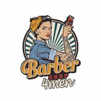 Barber Shop 4Men - Iwona Januszko - logo
