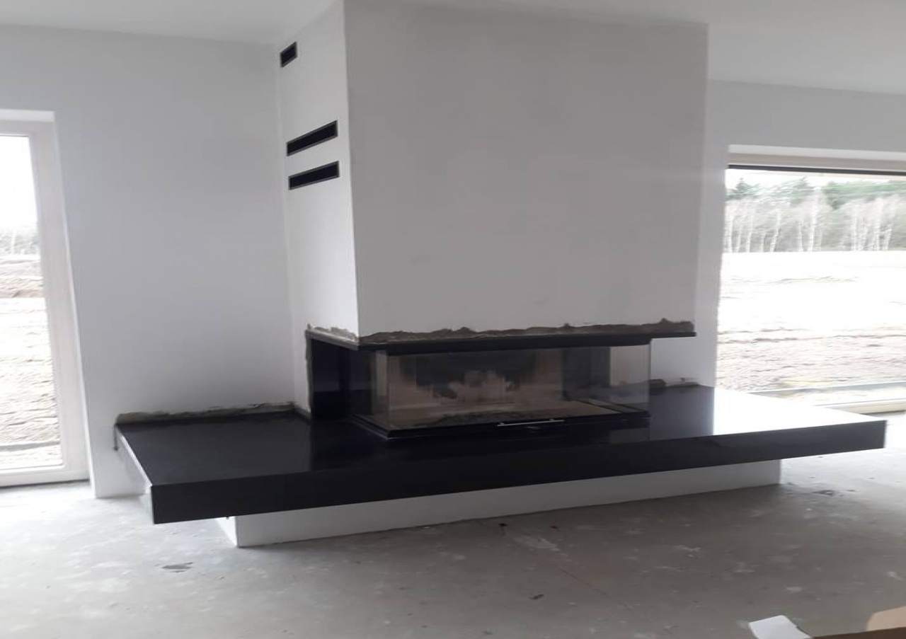 kominki z płaszczem