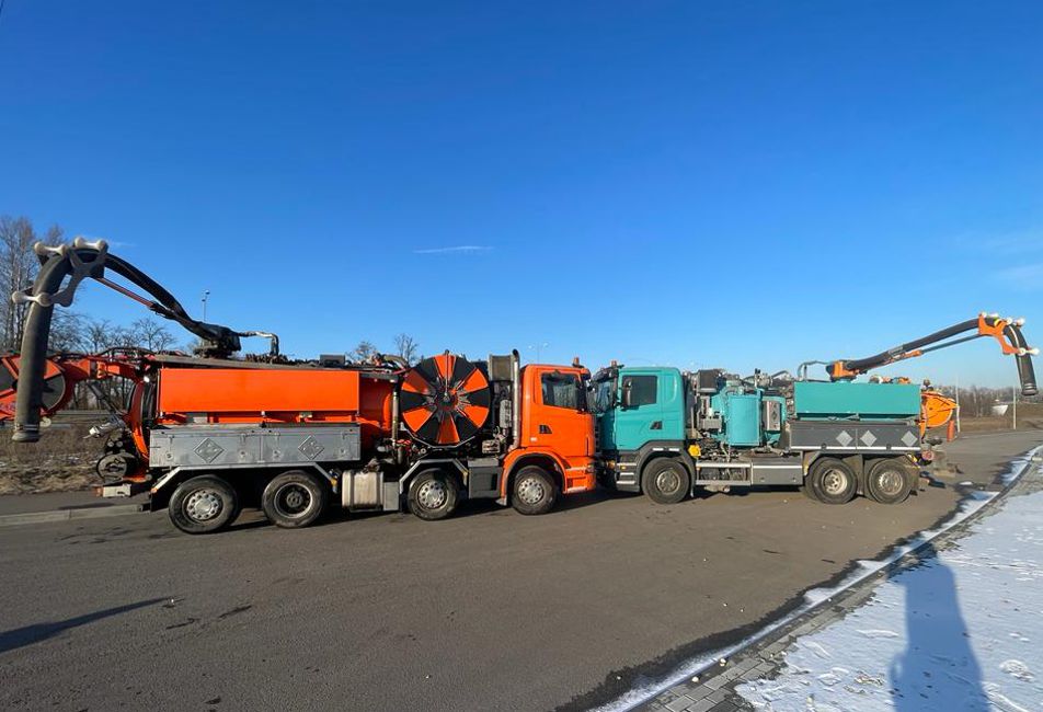 udrażnianie kanalizacji, przepychanie rur