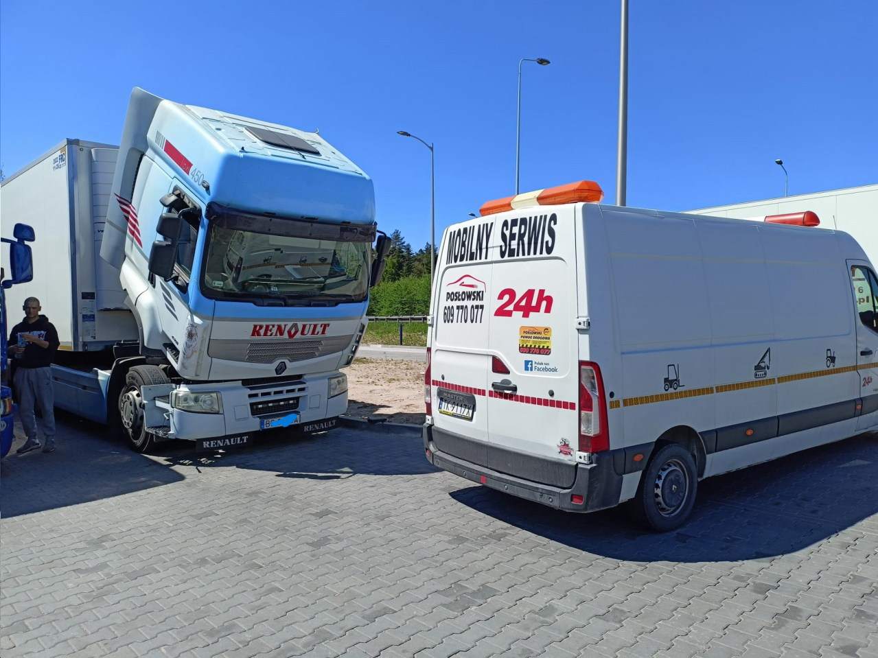 Mobilna naprawa ciężarówek