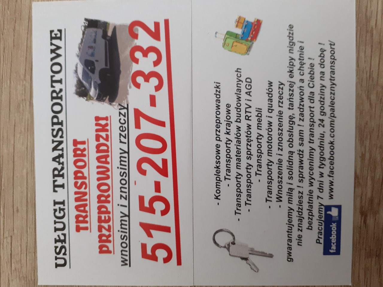 usługi przeprowadzkowe