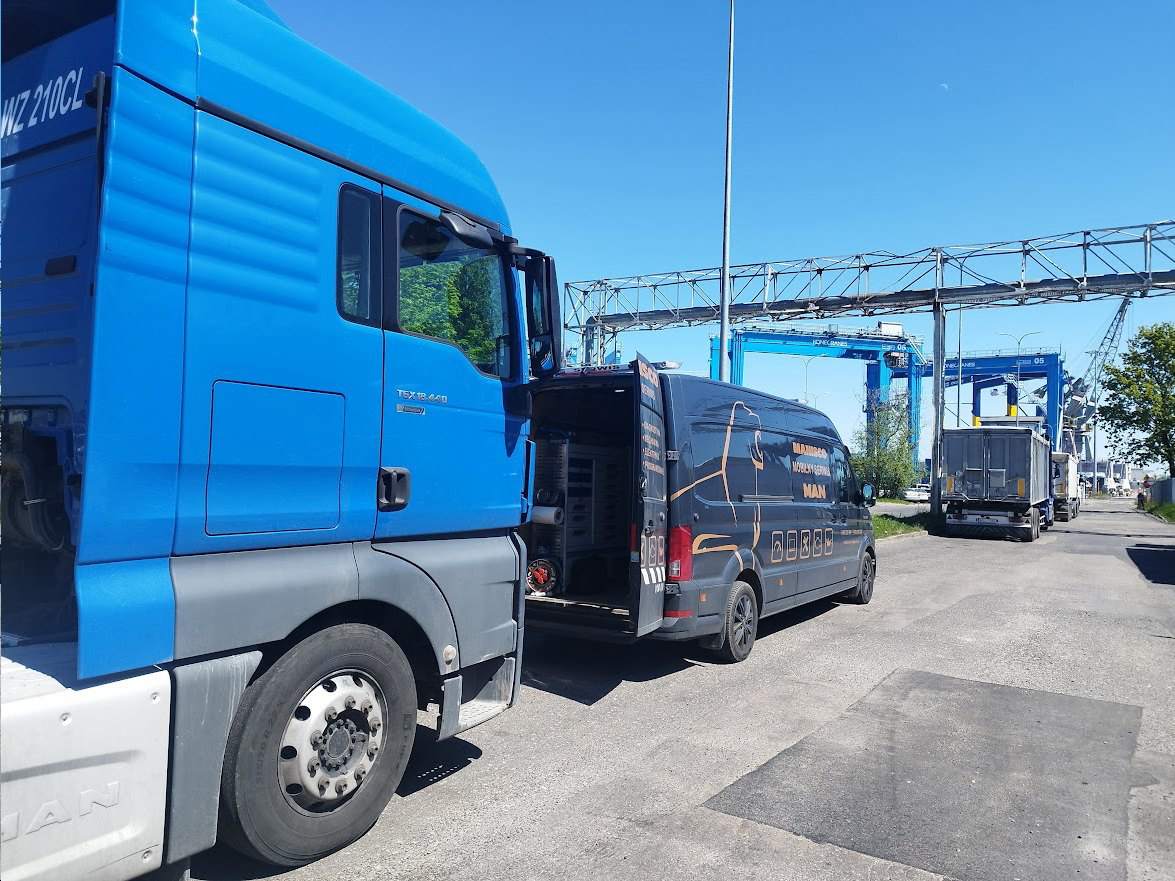 naprawa ciężarówek