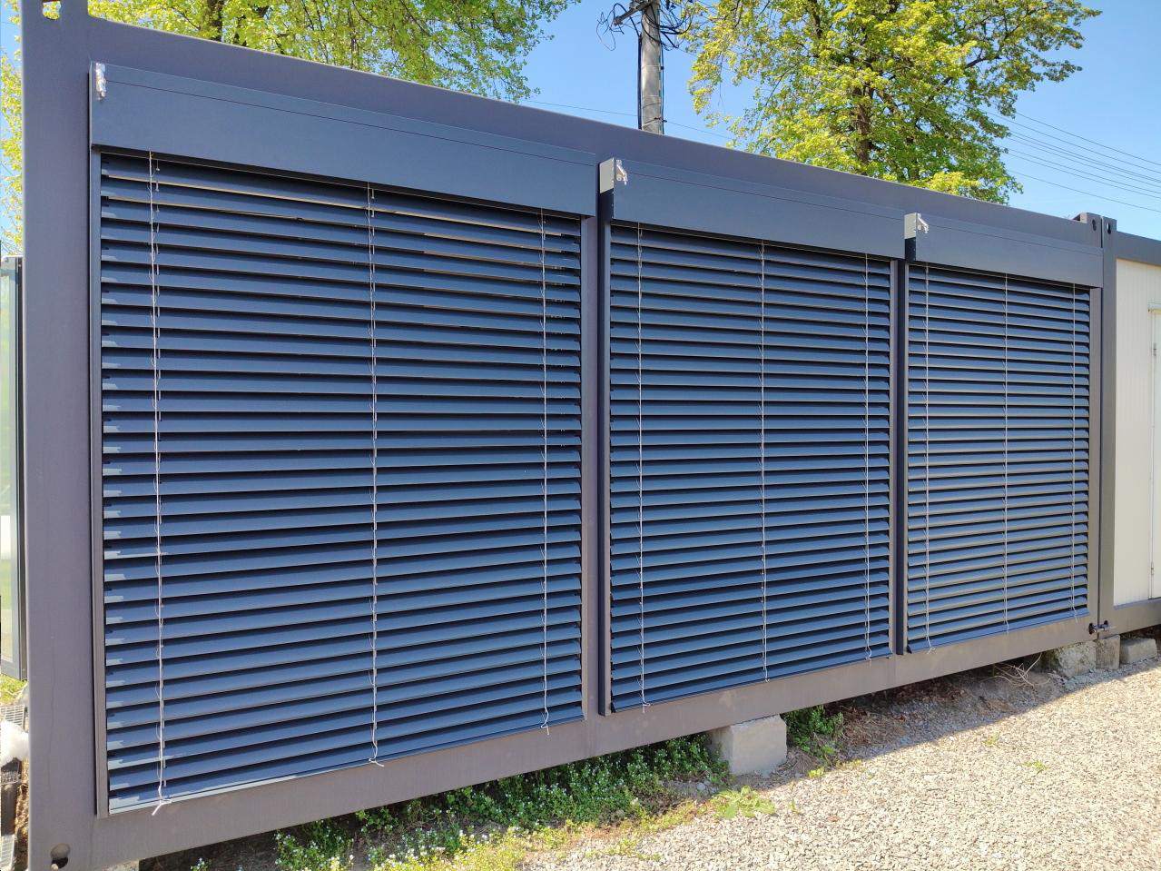 żaluzje zewnętrzne