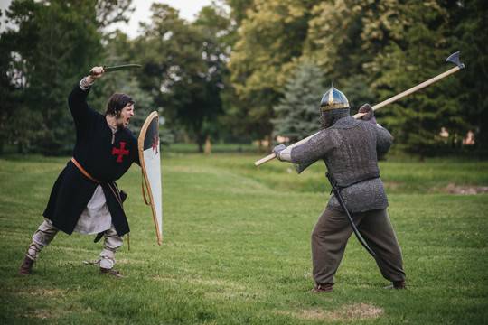 pokazy walk rycerskich