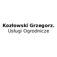 Kozłowski Grzegorz. Usługi Ogrodnicze - Wykopy i roboty fundamentowe