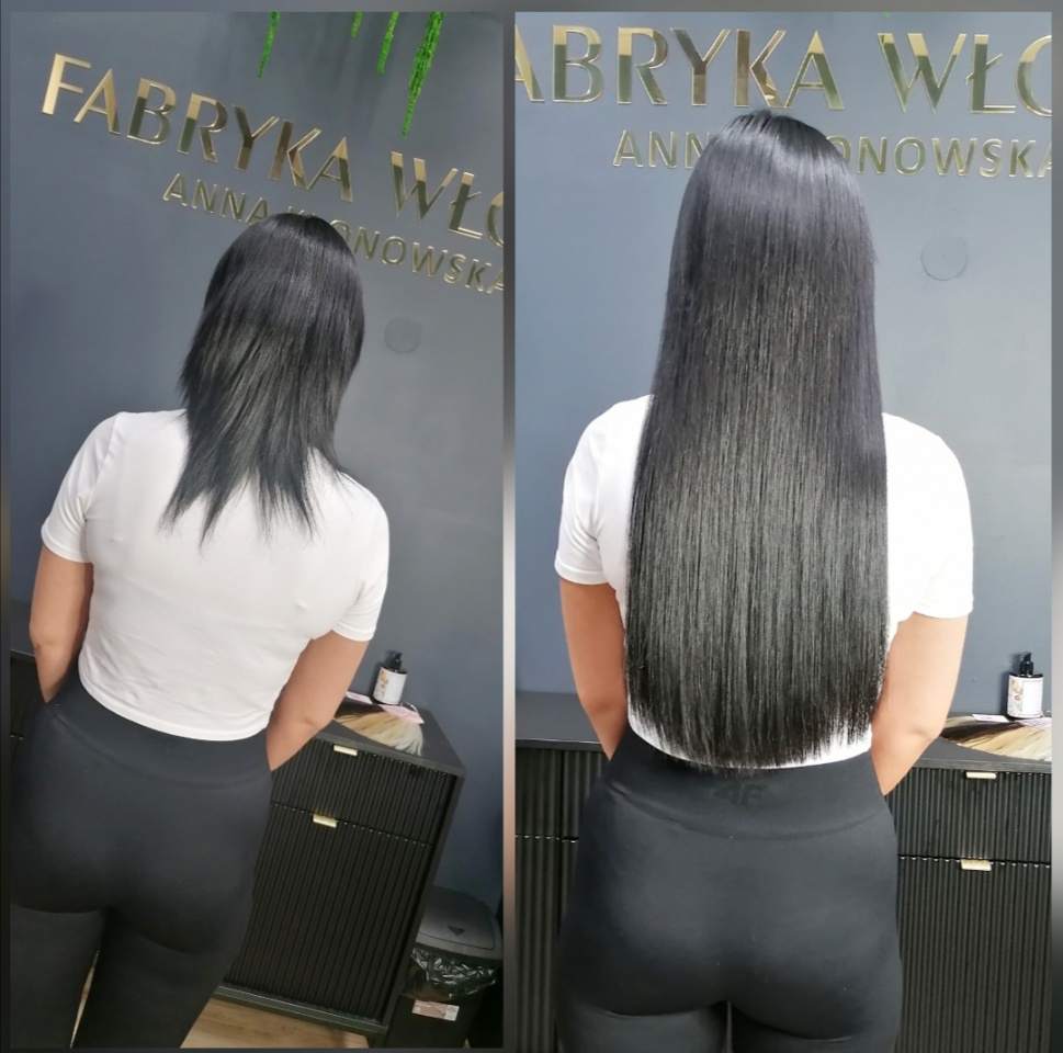 profesjonalne przedłużanie włosów
