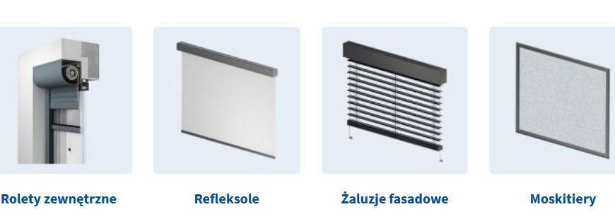 Never Rolety Markizy Żaluzje
