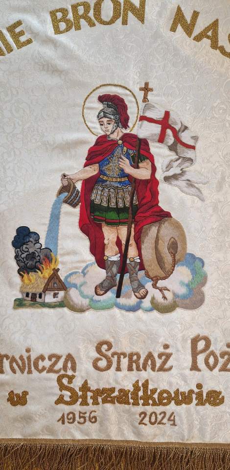 haftowanie sztandaru