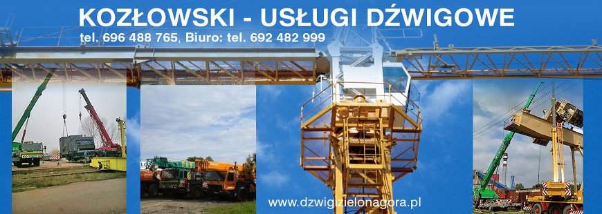 Krzysztof Kozłowski Dźwigi Usługi Dźwigowe