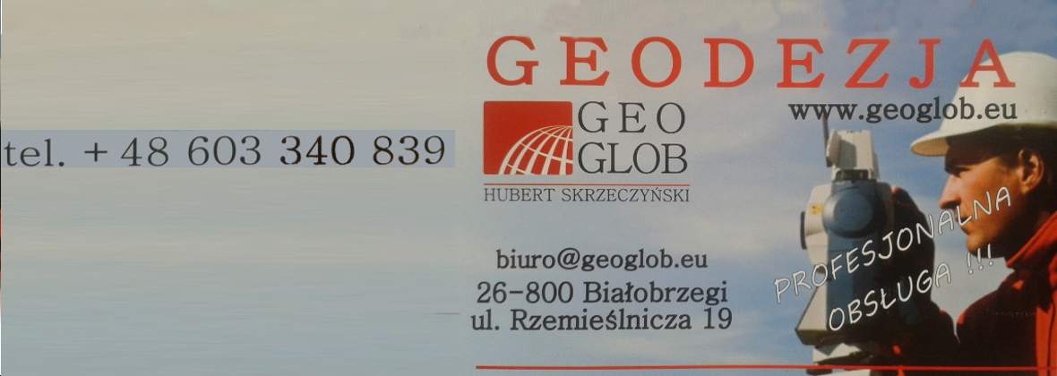 Geoglob Usługi Geodezyjne Hubert Skrzeczyński