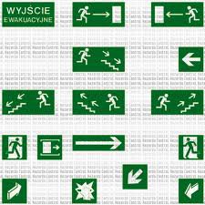 rozmieszczenie znaków przeciwpożarowych