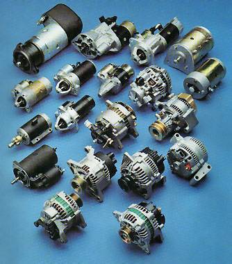 rozruszniki i alternatory