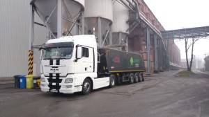 transport wysłodzin