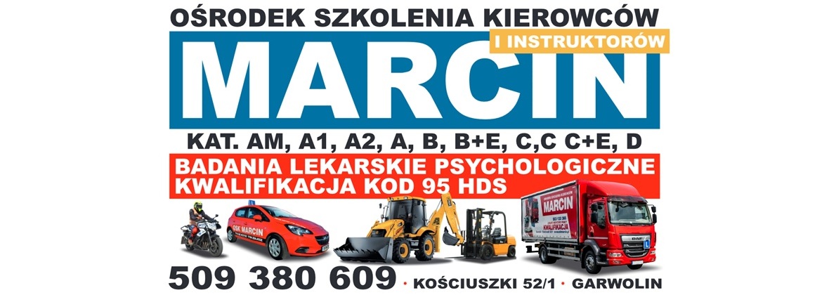 Ośrodek Szkolenia Kierowców Marcin Marcin Sobkowicz