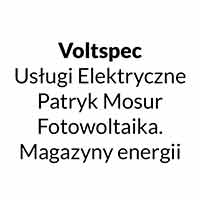 Voltspec Usługi Elektryczne Patryk Mosur Fotowoltaika.Magazyny energii - logo