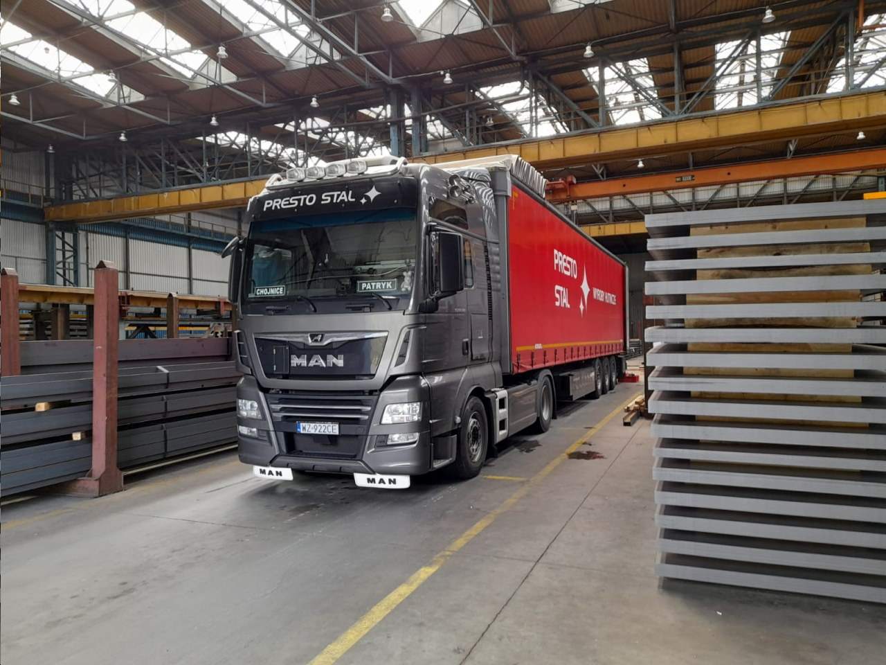 wyroby hutnicze - transport