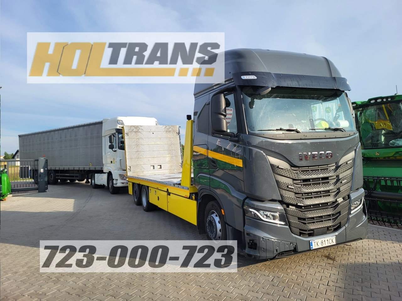 holowanie ciągników