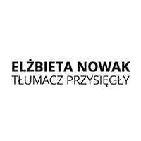 Elżbieta Nowak Tłumacz Przysięgły Języka Angielskiego - Tłumacze przysięgli