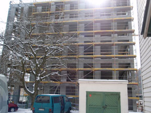 rusztowania elewacyjne