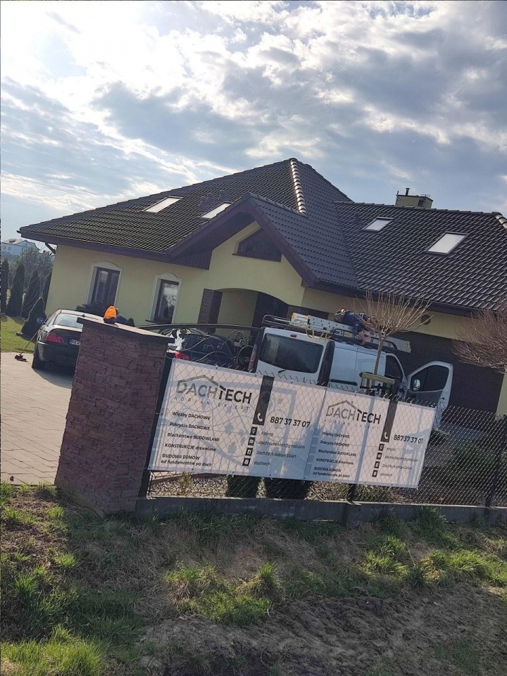 montaż konstrukcji dachowych, Dachtech Adrian Ekiert, Korczyna