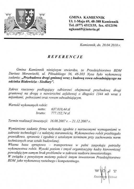 referencje