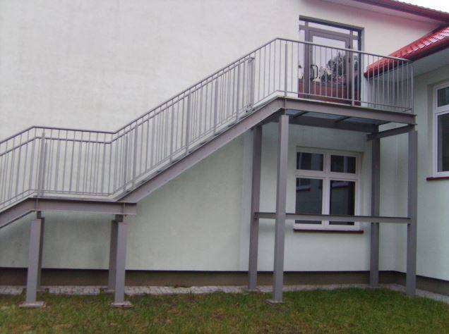 schody metalowe
