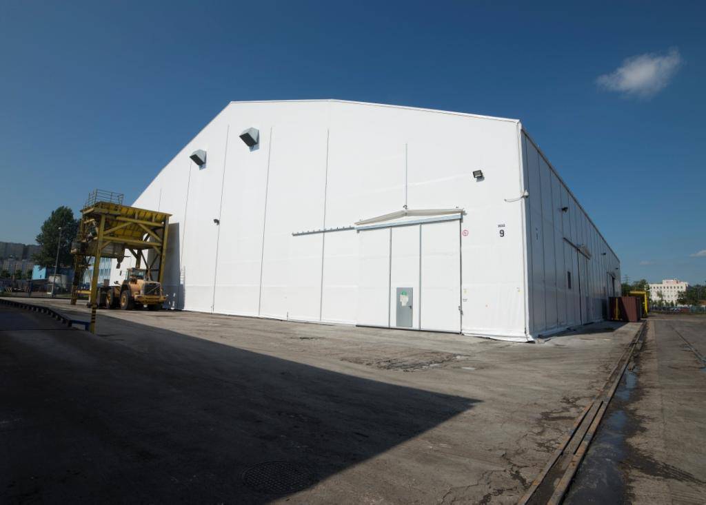 sprzedaż namiotów halowych