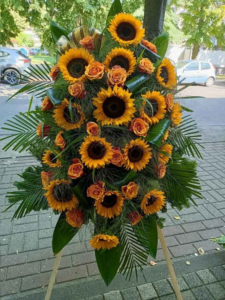 kwiaty pogrzebowe