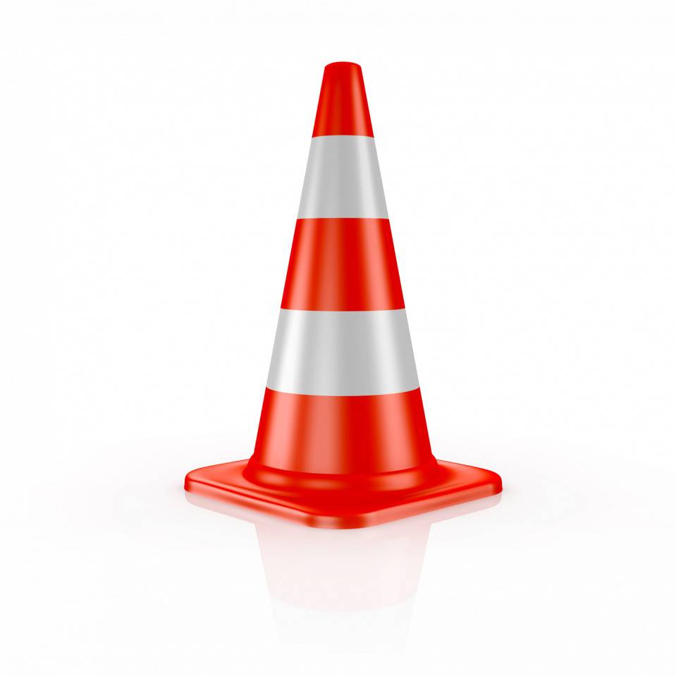 zabezpieczenie miejsca robót