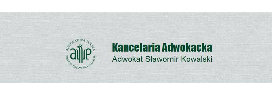 Sławomir Kowalski Kancelaria Adwokacka