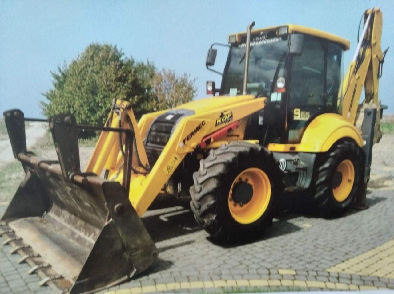 usługi koparko ładowarką