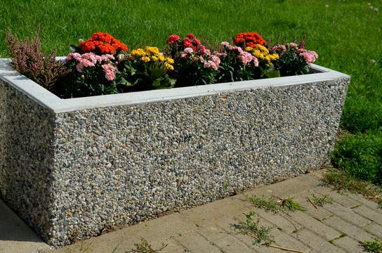 mała architektura z betonu